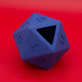 D20 Dog Toy - Treat Dispenser - Blue