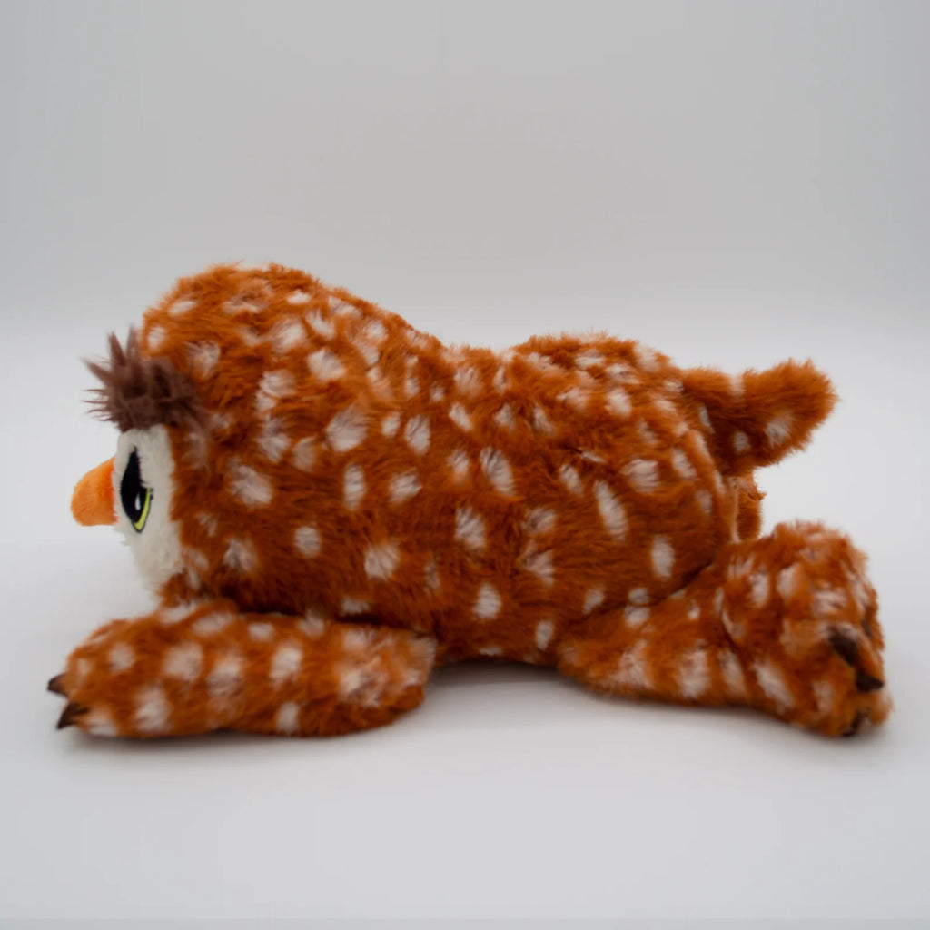 Owlbear Cub Plush Dog Toy - Medium - Brown