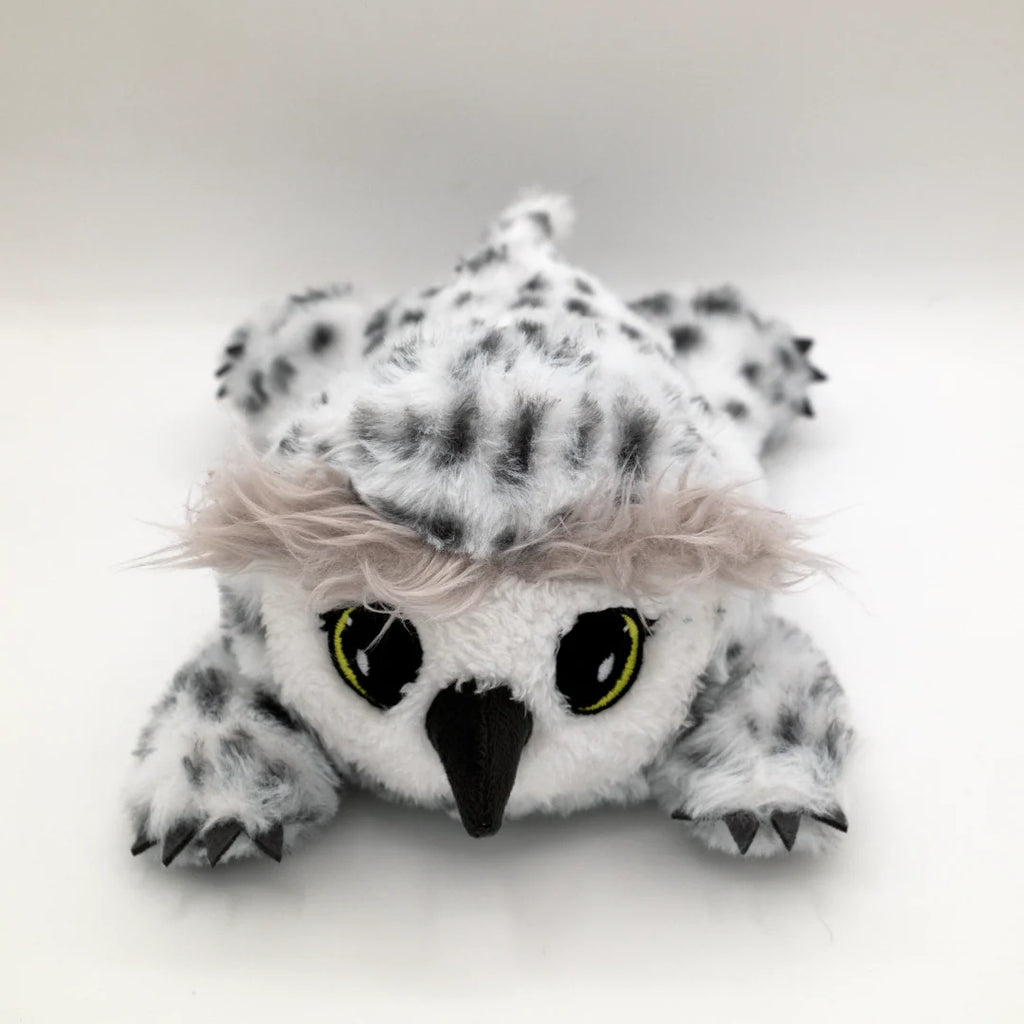 Owlbear Cub Plush Dog Toy - Medium - Snow