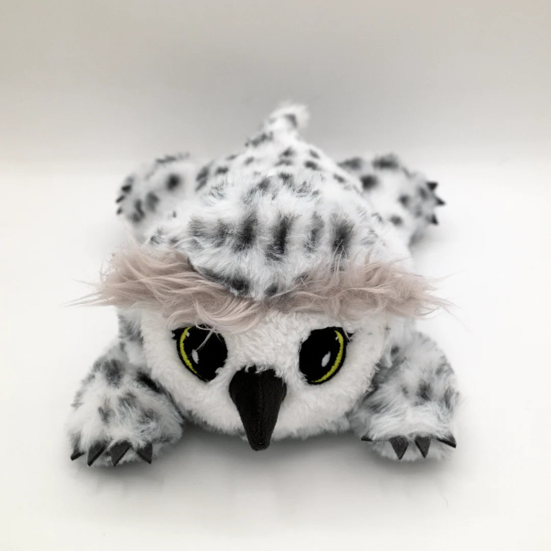 Owlbear Cub Plush Dog Toy - Medium - Snow